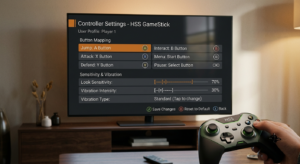 Controller Settings HSSGameStick